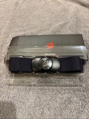 Peloton Black Heart Rate Monitor Chest Strap